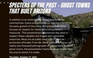 Specters of the Past: Ghost Towns That Built Arizona