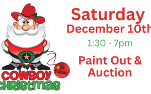 Cowboy Christmas Paint Out & Auction