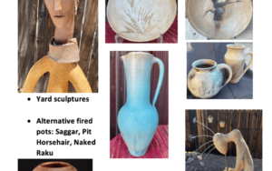Artist Studio Sale! Blue Heron Pottery!