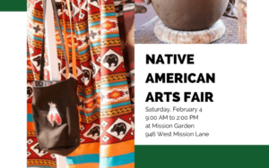 Native American Arts Fair at Mission Garden