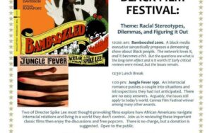 TUCSON BLACK FILM FESTIVAL: Stereotypes
