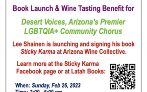 Sticky Karma Book Launch Benefit for Desert Voices Chorus