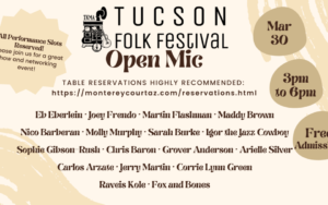 Tucson Folk Festival Songwriter's Showcase