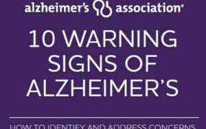 10 Warning Signs of Alzheimer's