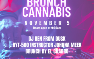 Stoney salutations: yoga + brunch + cannabis