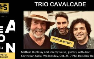 Trio Cavalcade: A World Music Concert
