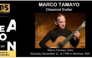 Guitarist Marco Tamayo